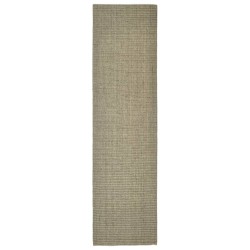 vidaXL Tappeto in Sisal per Tiragraffi Tortora 80x300 cm