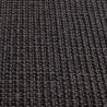 vidaXL Tappeto in Sisal per Tiragraffi Nero 66x350 cm