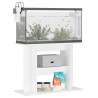 vidaXL Supporto per Acquario 80x35x60 cm in Legno ingegnerizzato Bianco