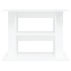 vidaXL Supporto per Acquario 80x35x60 cm in Legno ingegnerizzato Bianco