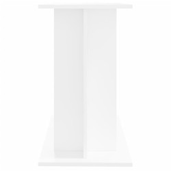 vidaXL Supporto per Acquario 80x35x60 cm in Legno ingegnerizzato Bianco