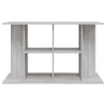 vidaXL Supporto Acquario 100x40x60 cm Legno ingegnerizzato Grigio Sonoma