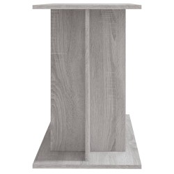 vidaXL Supporto Acquario 100x40x60 cm Legno ingegnerizzato Grigio Sonoma