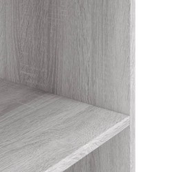 vidaXL Supporto Acquario 100x40x60 cm Legno ingegnerizzato Grigio Sonoma