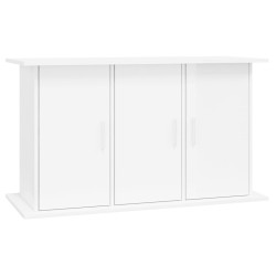 vidaXL Supporto Acquario 101x41x58 cm Legno ingegnerizzato Bianco Lucido