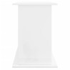 vidaXL Supporto Acquario 101x41x58 cm Legno ingegnerizzato Bianco Lucido