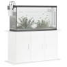 vidaXL Supporto per Acquario 101x41x58 cm in Legno ingegnerizzato Bianco