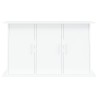 vidaXL Supporto per Acquario 101x41x58 cm in Legno ingegnerizzato Bianco