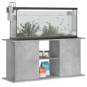 vidaXL Supporto Acquario 121x41x58 cm Legno ingegnerizzato Grigio Cemento