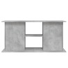 vidaXL Supporto Acquario 121x41x58 cm Legno ingegnerizzato Grigio Cemento