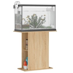 vidaXL Supporto Acquario 36x75x72,5 cm Legno ingegnerizzato Rovere Sonoma