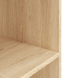 vidaXL Supporto Acquario 36x75x72,5 cm Legno ingegnerizzato Rovere Sonoma