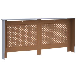 vidaXL Copertura per Radiatore Antracite 172x19x81 cm in MDF