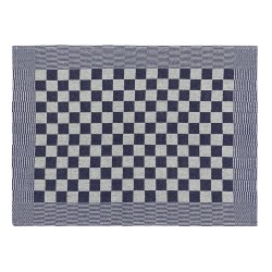 vidaXL Strofinacci da Cucina 10 pz Blu e Bianchi 50x70 cm in Cotone