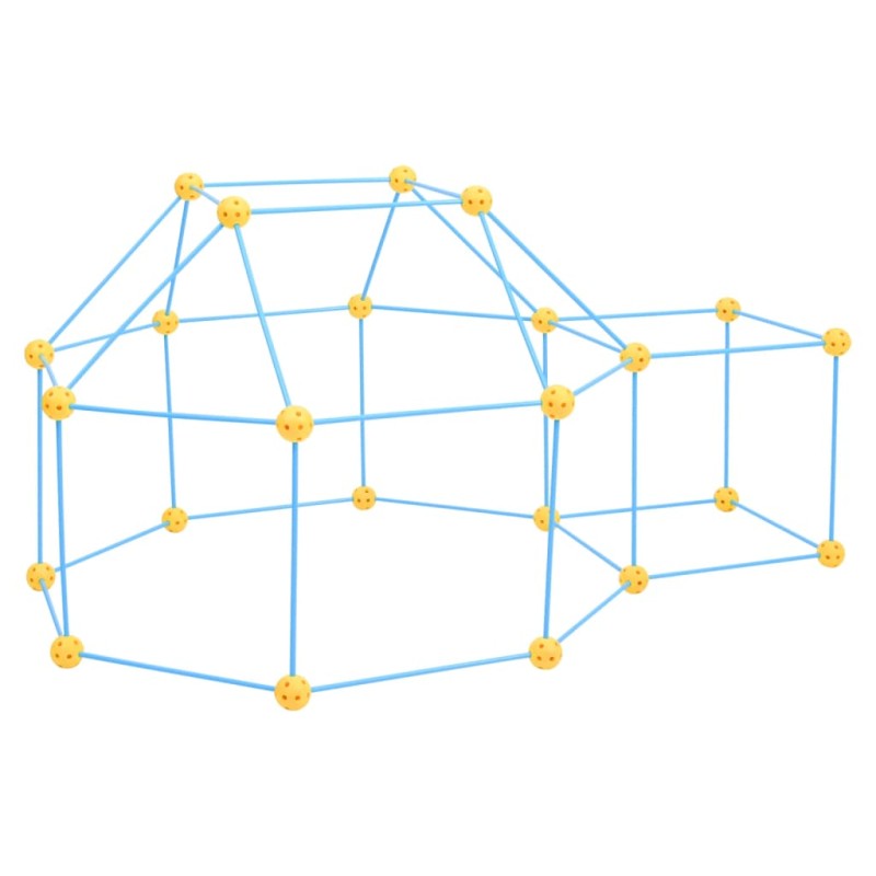 vidaXL Kit di Costruzione Fortezza per Bambini