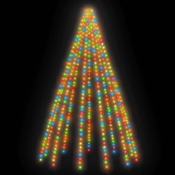 vidaXL Luci per Albero 500 LED Multicolori 500 cm Interno Esterno