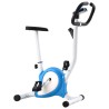 vidaXL Cyclette Ellittica con Cinghia di Resistenza Blu