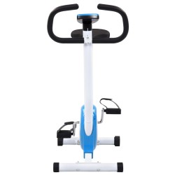 vidaXL Cyclette Ellittica con Cinghia di Resistenza Blu