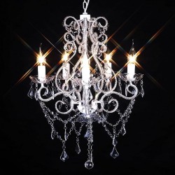 vidaXL Candelabro con 2800 Cristalli E14