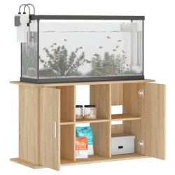 vidaXL Supporto Acquario 101x41x58 cm Legno ingegnerizzato Rovere Sonoma