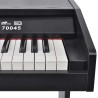 vidaXL Pianoforte Digitale con 88 Tasti e Pedali in Melamina Nera  