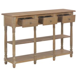 vidaXL Tavolino Consolle 110x30x76 cm in Legno ingegnerizzato