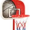 vidaXL Set Gioco da Basket Portatile Regolabile 138,5-166 cm