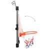 vidaXL Set da Basket per Porta Regolabile per Bambini 120 cm