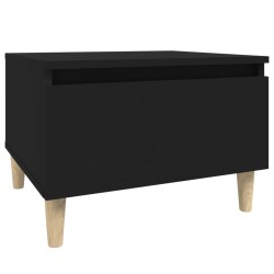 vidaXL Tavolino Nero 50x46x35 cm in Legno Ingegnerizzato