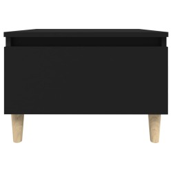 vidaXL Tavolino Nero 50x46x35 cm in Legno Ingegnerizzato