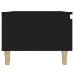 vidaXL Tavolino Nero 50x46x35 cm in Legno Ingegnerizzato