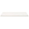 vidaXL Piano Scrivania Bianco 110x60x2,5 cm in Legno Massello di Pino