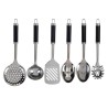 Excellent Houseware Set di Utensili da Cucina 7 pz con Supporto Inox