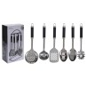 Excellent Houseware Set di Utensili da Cucina 7 pz con Supporto Inox