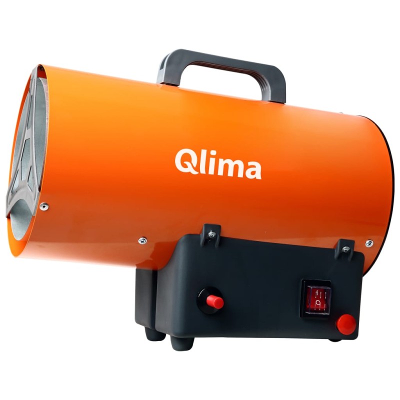 Qlima Riscaldatore ad Aria Forzata a Gas GFA 1010 25 W Arancione