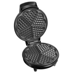 Tristar Piastra per Waffle WF-1160700W 5 Waffle Nero e Argento