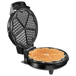 Tristar Piastra per Waffle WF-1160700W 5 Waffle Nero e Argento