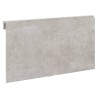 Tavolino Muro Pieghevole Grigio Cemento 100x60x56cm Multistrato