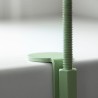 Esschert Design Vassoio per Piante con Morsetto Rotondo Verde L