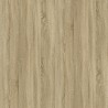 vidaXL Comodino Rovere Sonoma 57x55x36 cm in Legno Ingegnerizzato