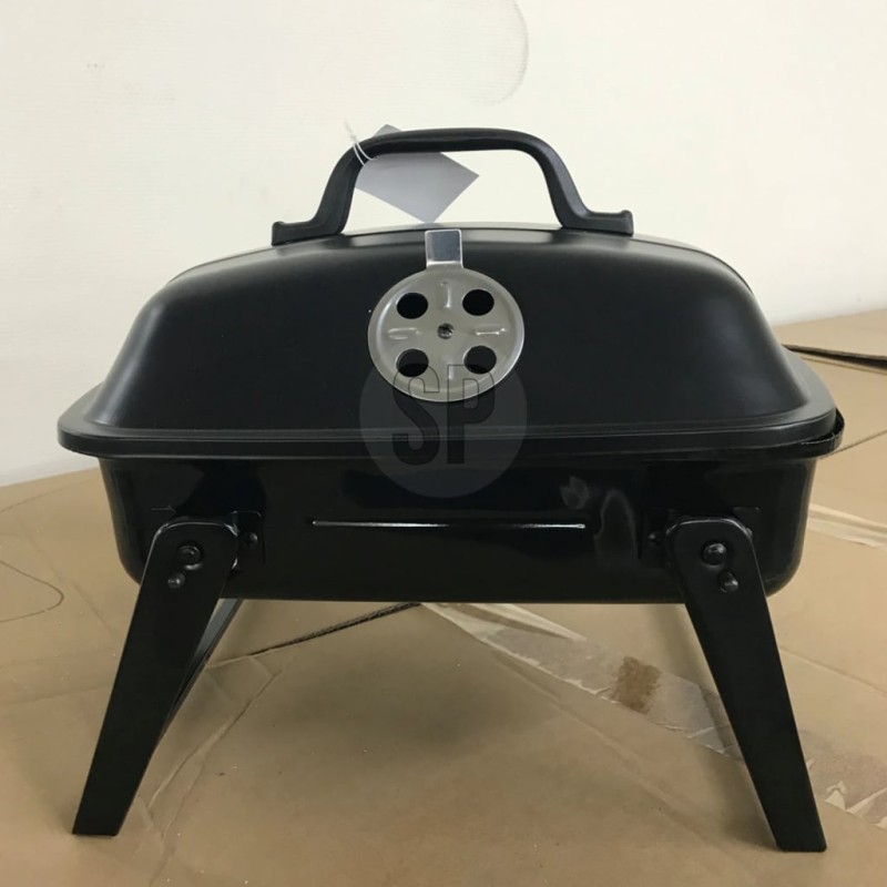 ProGarden Griglia Portatile per Barbecue Nera