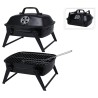 ProGarden Griglia Portatile per Barbecue Nera