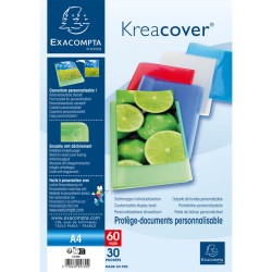 Exacompta Portalistini Kreacover A4 30 Tasche PP 12 pz