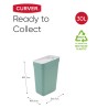 Curver Pattumiera Ready to Collect 30L Verde Menta