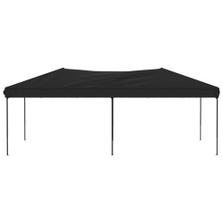 Tenda per Feste Pieghevole Nero 3x6 m