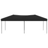 Tenda per Feste Pieghevole Nero 3x6 m