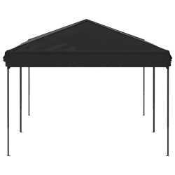 Tenda per Feste Pieghevole Nero 3x6 m