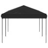 Tenda per Feste Pieghevole Nero 3x6 m