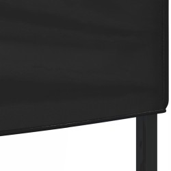 Tenda per Feste Pieghevole Nero 3x6 m