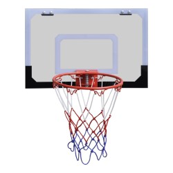 vidaXL Set Canestro da Minibasket al Coperto con Palla e Pompa